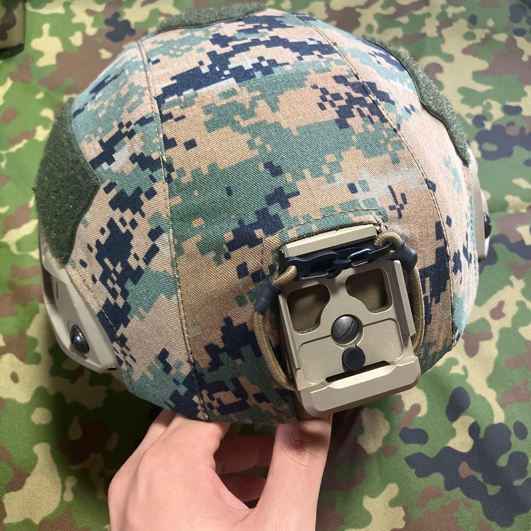 ハイカット ECH Lサイズ用ヘルメットカバー 米軍 海兵隊 防弾