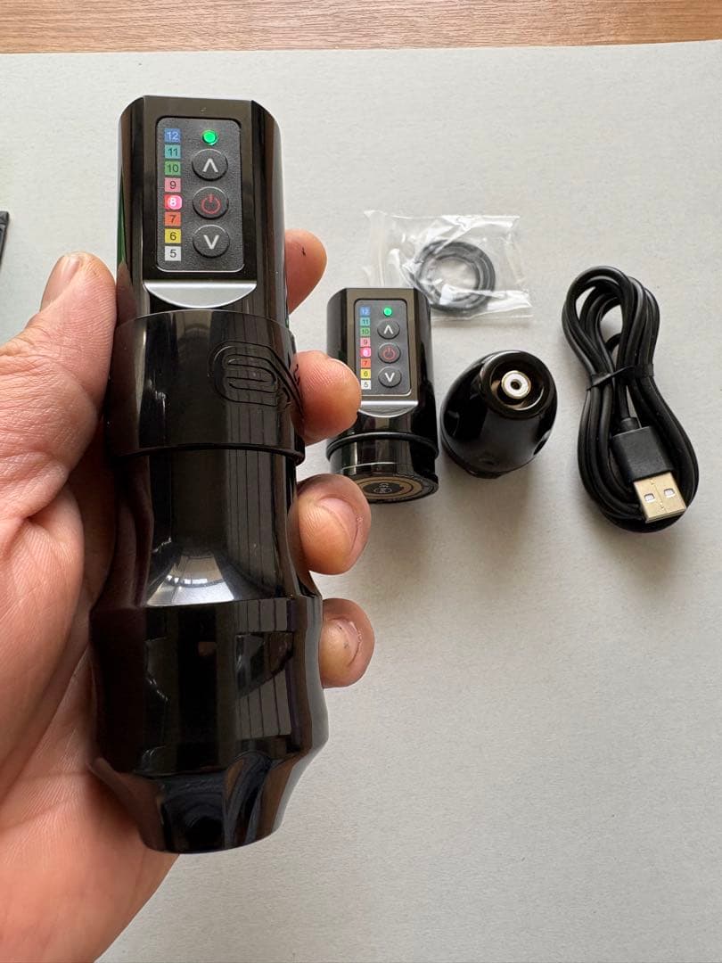 ワイヤレス/有線プロフェッショナルタトゥーマシン