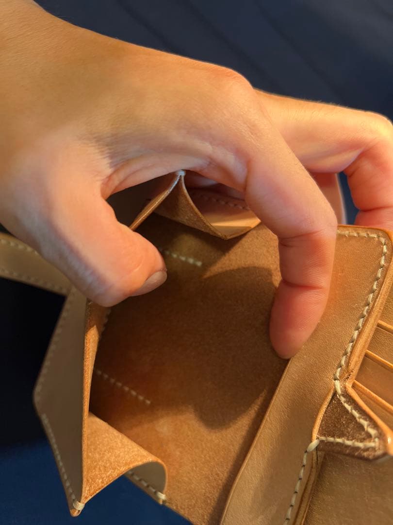 専用ご依頼品　ミドルウォレット？ミニウォレット？財布　ヌメ革