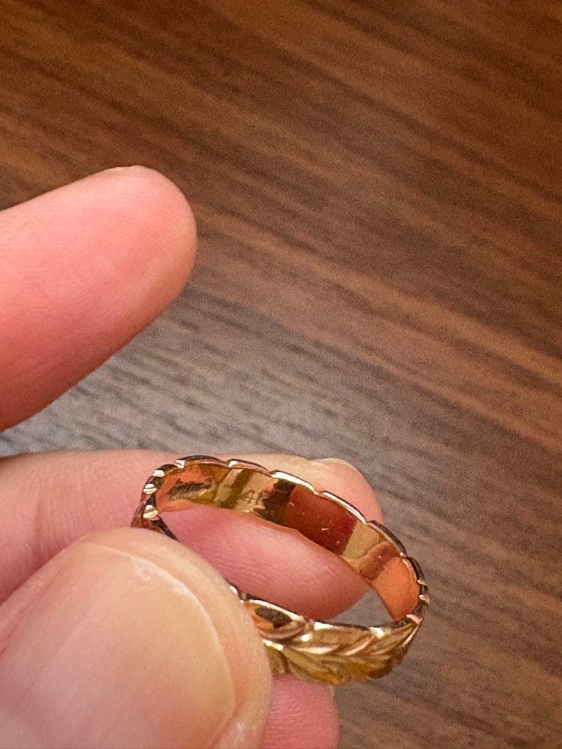 ハワイアンジュエリーツートンカラーリング