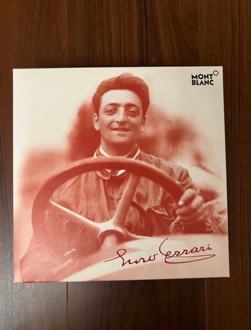 【新品未使用】モンブラン グレートキャラクターズエンツォ・フェラーリ ボールペン