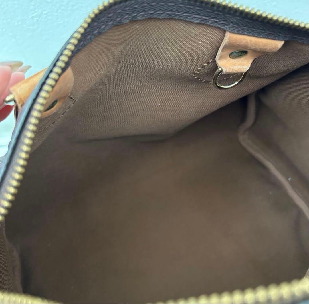 ルイヴィトン●スピーディ25 ●正規ショルダー付き●斜め掛け●中古美品