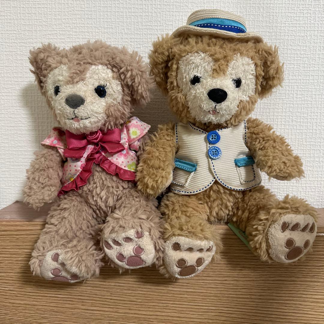 ダッフィーとシェリーメイ ぬいぐるみ セット - メルカリ