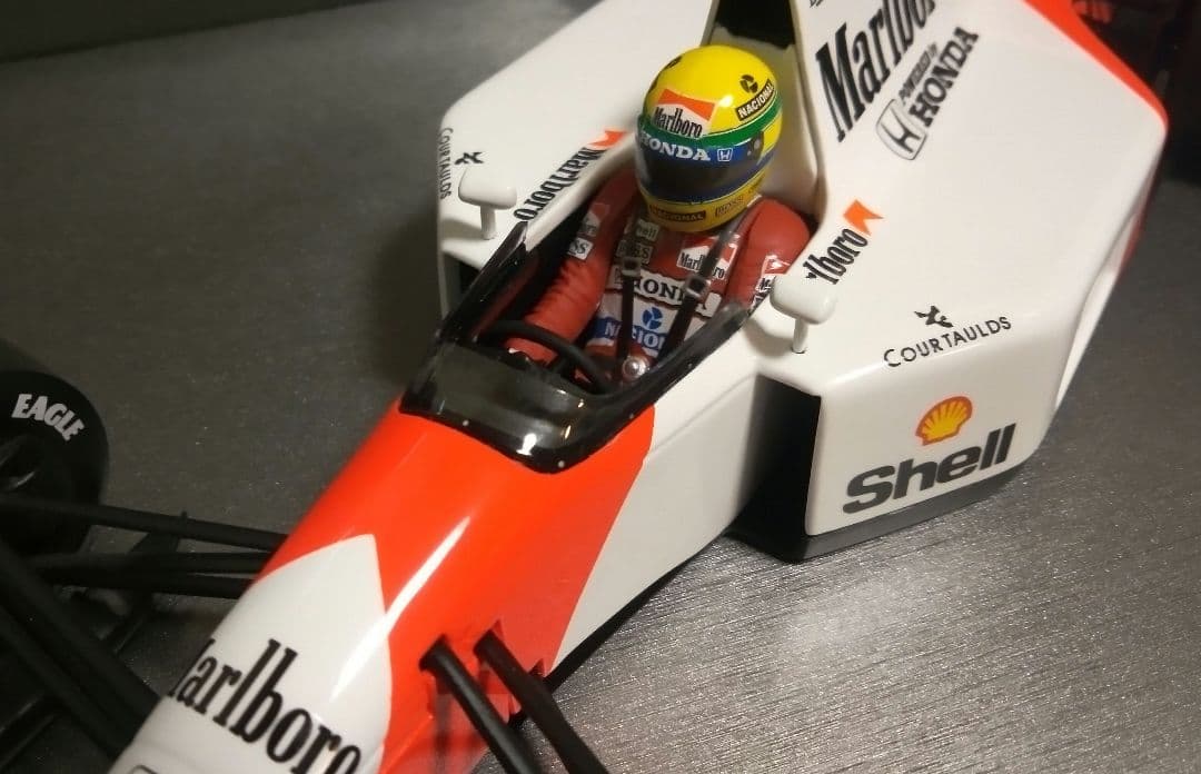 ミニチャンプス 1/18 F1 マクラーレン MP4/7A セナ リペイント - メルカリ