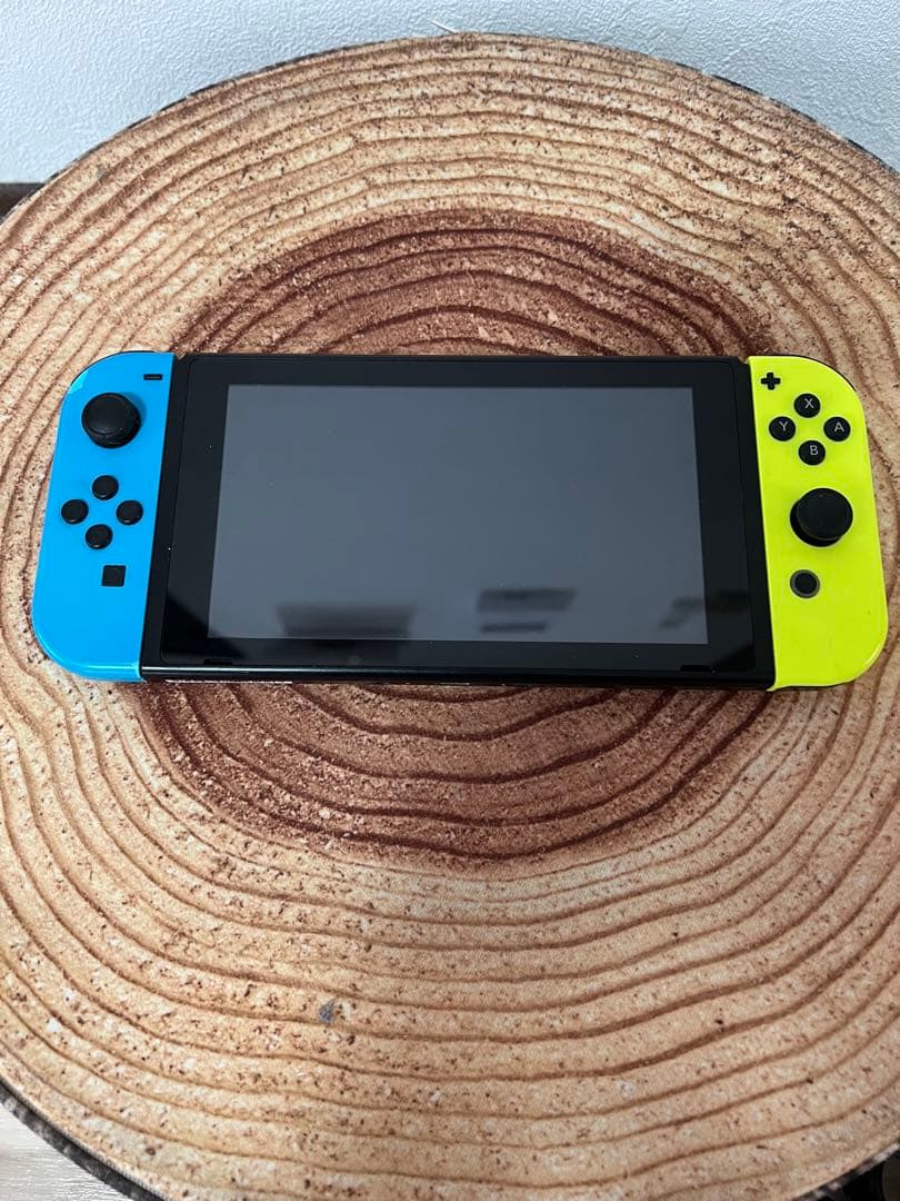 Nintendo Switch ニンテンドースイッチ本体　BLU/YEL箱無し①