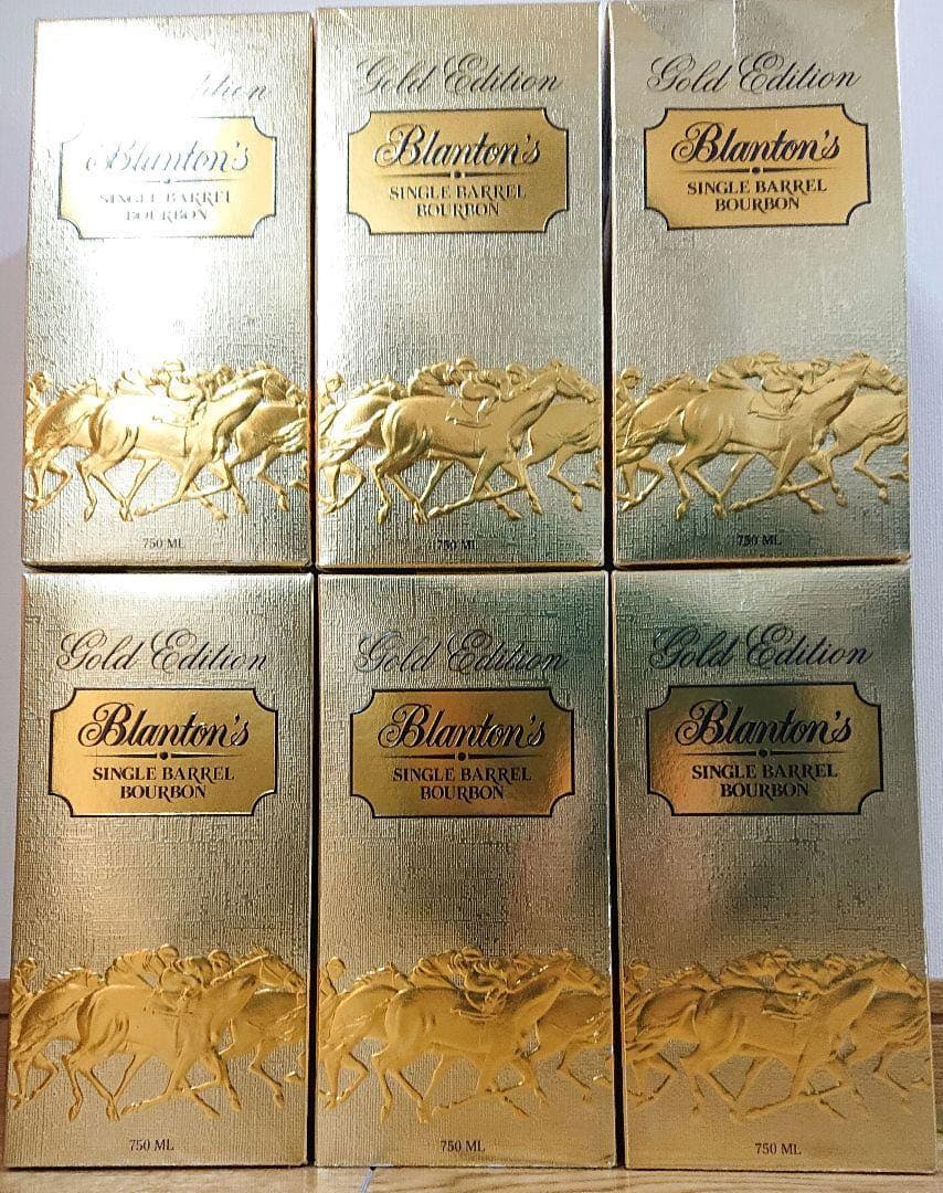 ブラントン ゴールド 6本 Blanton's Gold Edition Blanton's Gold