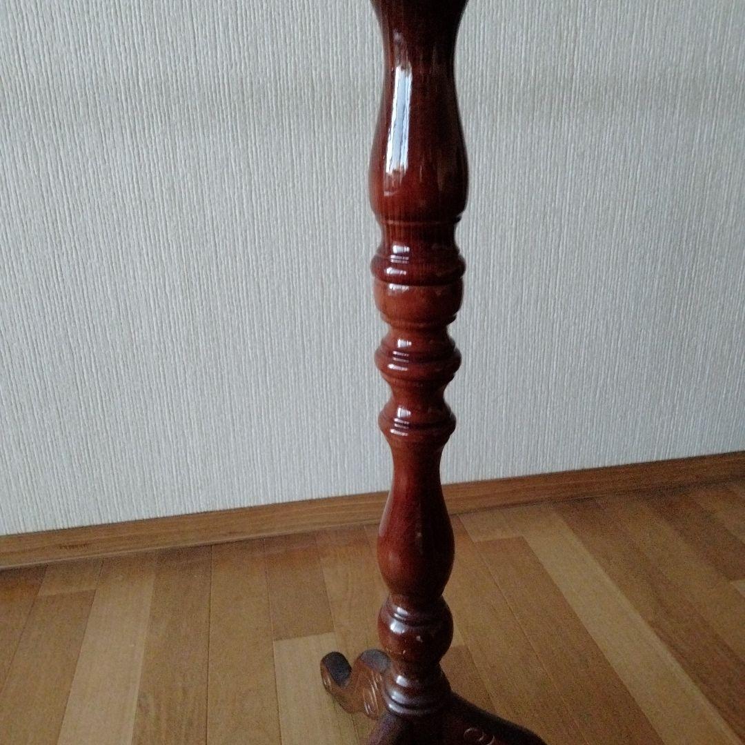 猫足サイドテーブル ロココ調 木製テーブル アンティーク 輸入家具