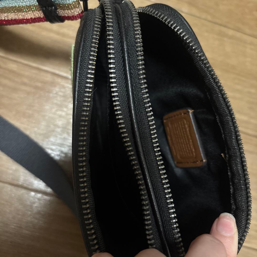 希少 コーチ ミッキー ディズニーコラボ ショルダーバッグ