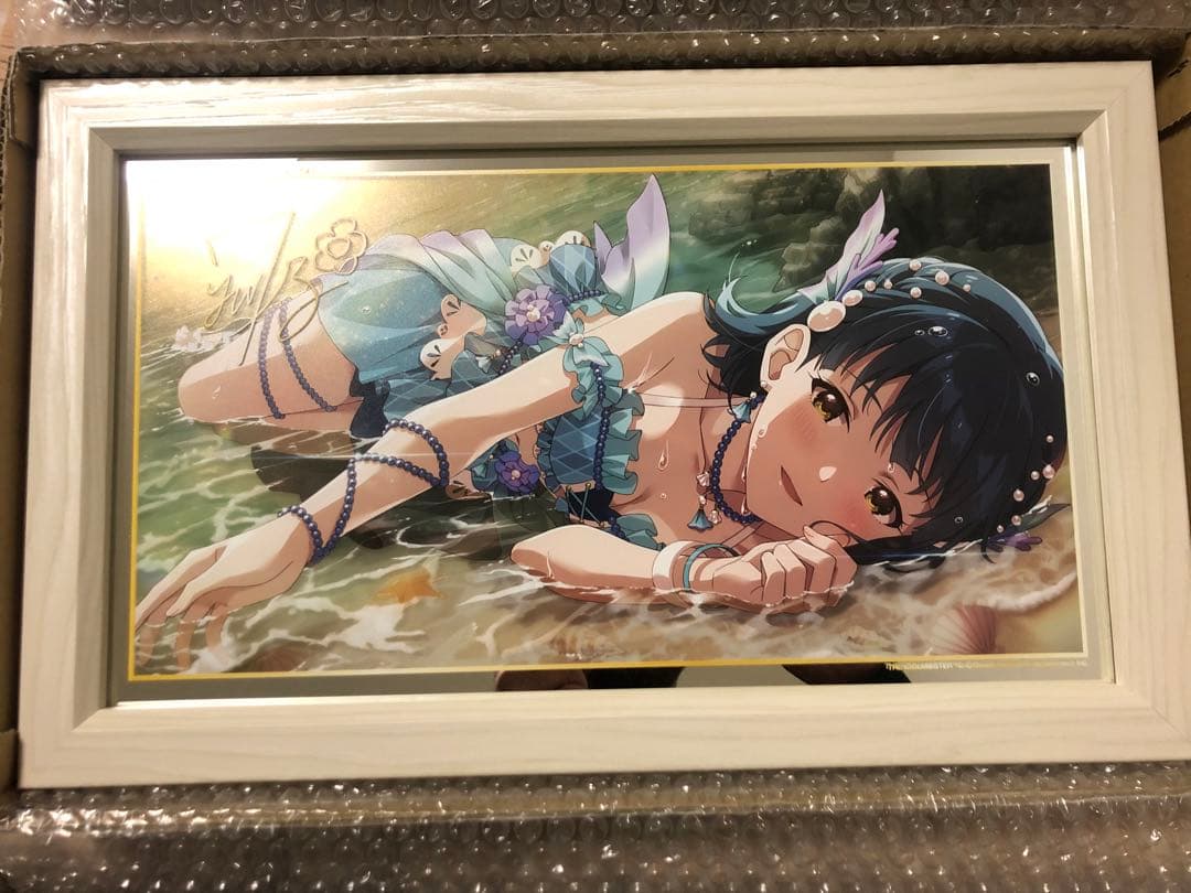 パーソナルパブミラー アイドルマスターミリオンライブ 七尾百合子 白枠