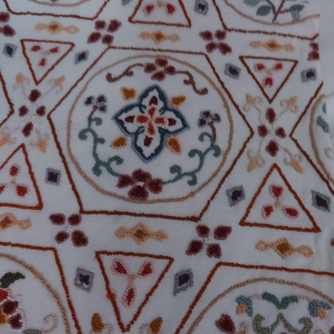 【新品未使用美品❣️】さがら刺繍　六通　正絹袋帯