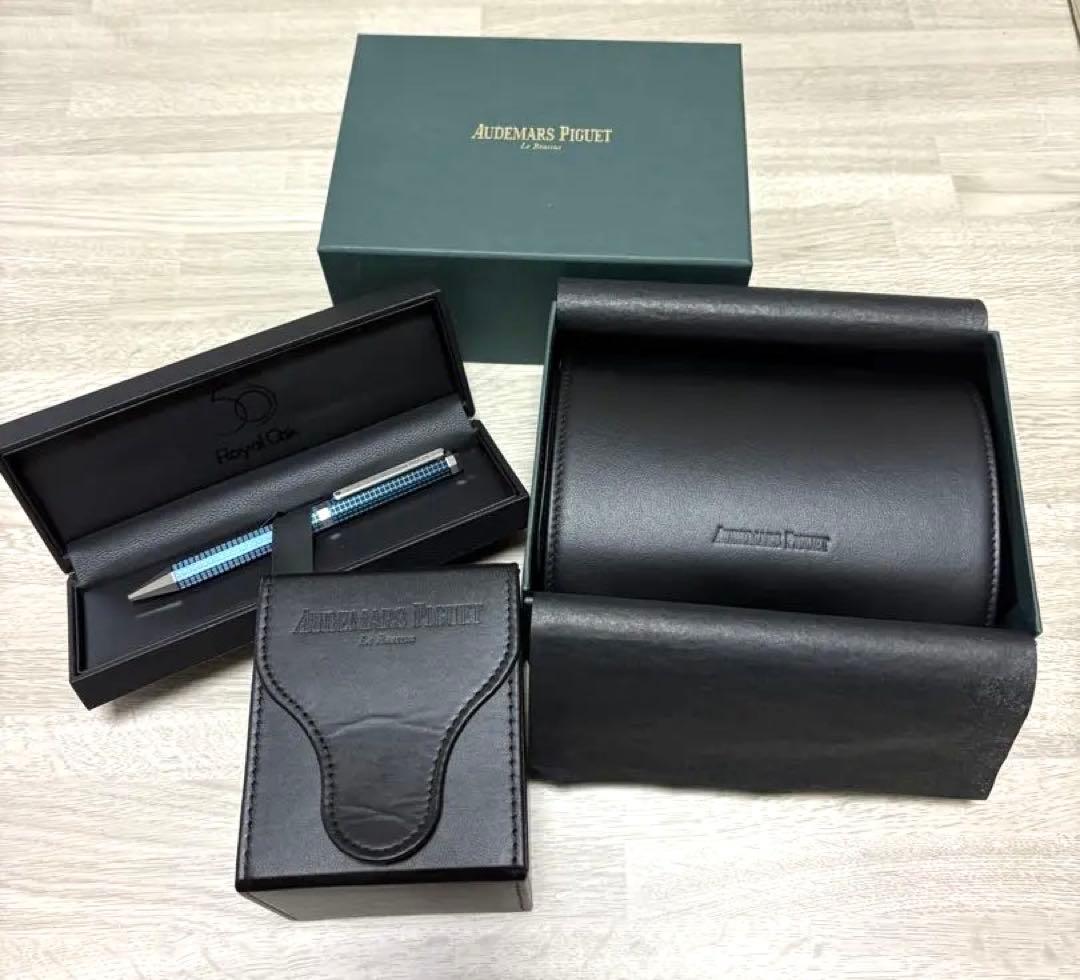 新品未使用 非売品 オーデマピゲ ボールペン ウォッチケース 3点セット