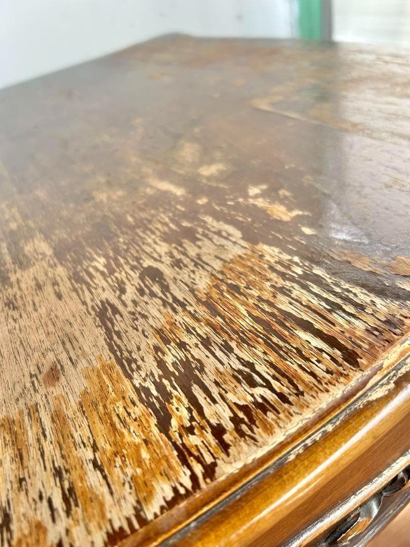 630 イタリア製 猫脚 ダイニングテーブル 木製 クラシック アンティーク