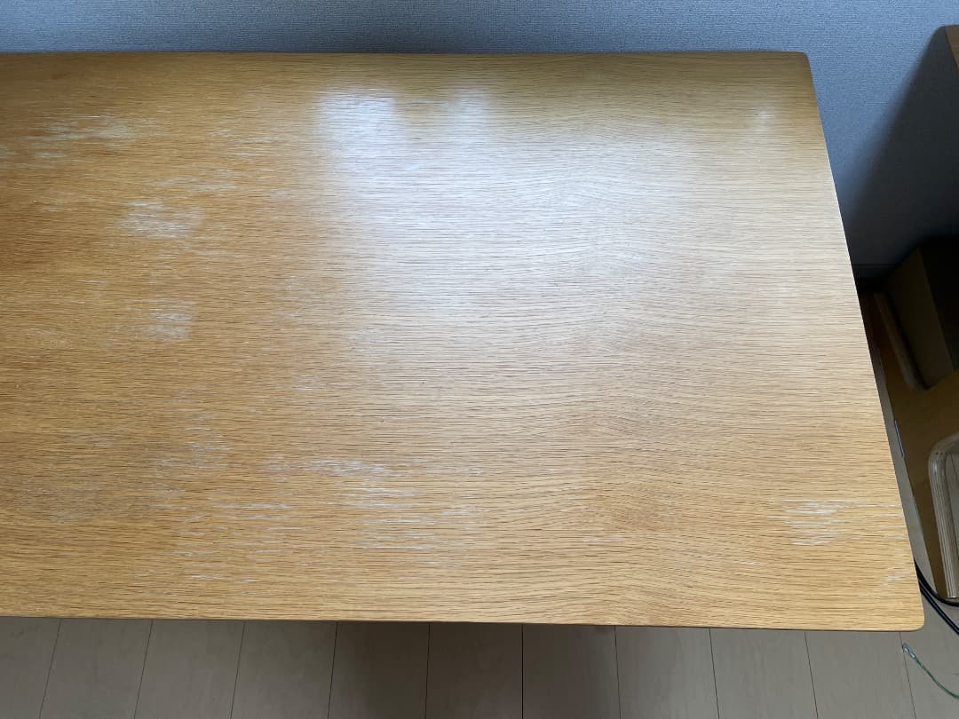 送料込み】無印 リビングでもダイニングでもつかえるテーブル 幅1500