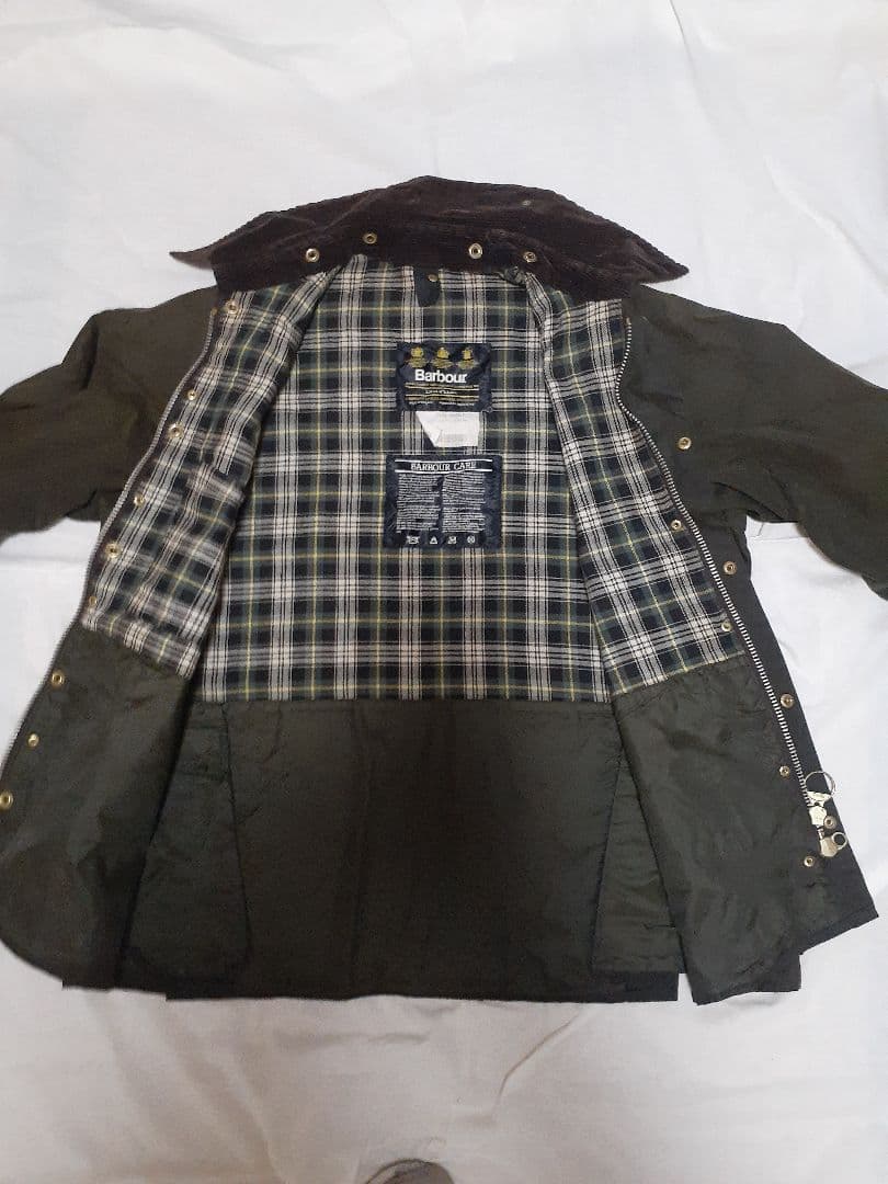 Barbour BEDELE オイルドジャケット　オリーブ色