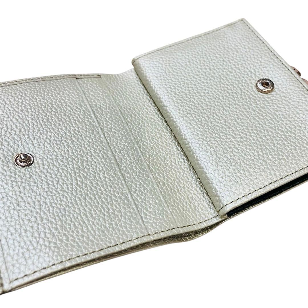 箱付き✨新品未使用✨皇居財布 がま口財布 人気色 ゴールド 財布 ニつ折り 皇居