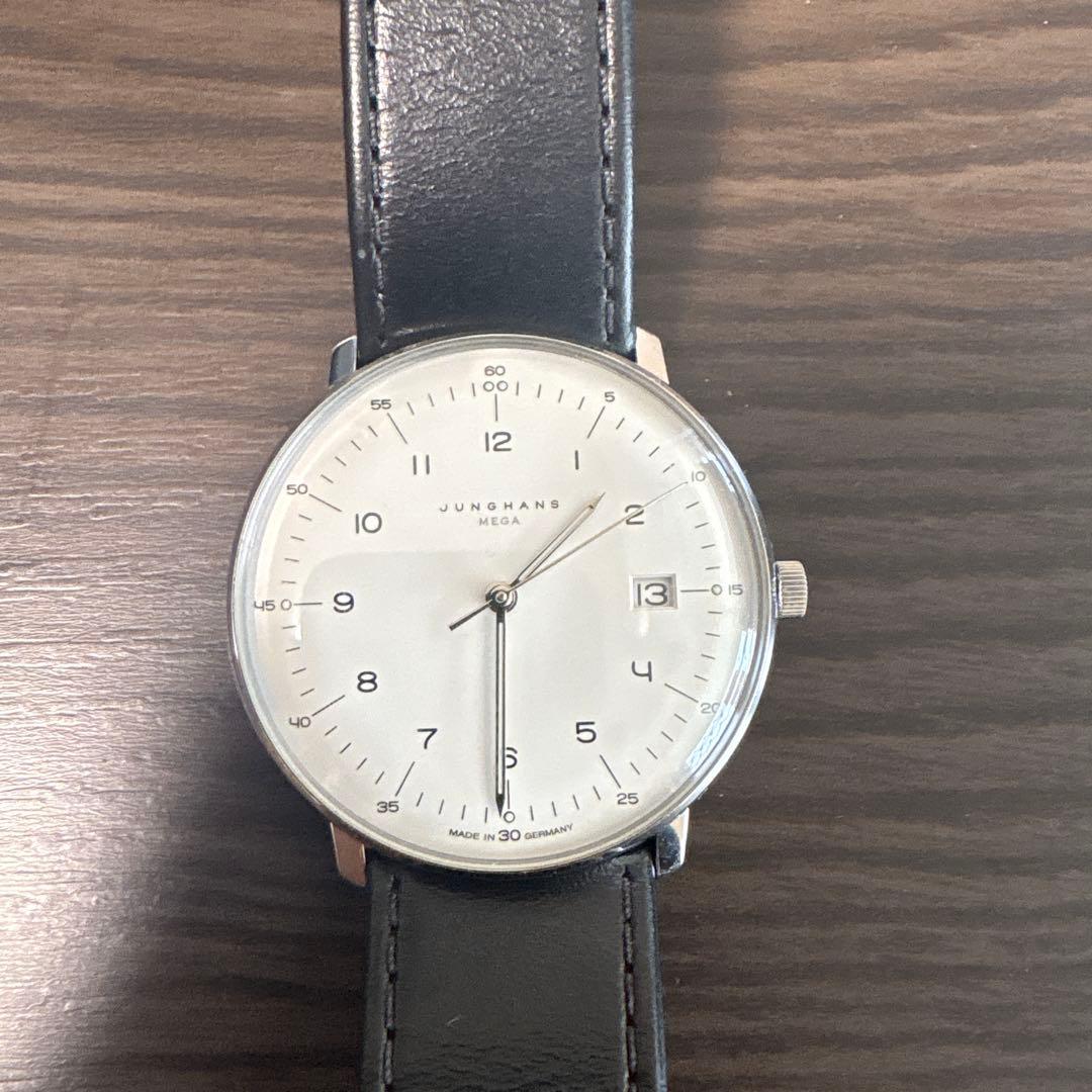 ユンハンス junghans max bill mega 腕時計　メンズ
