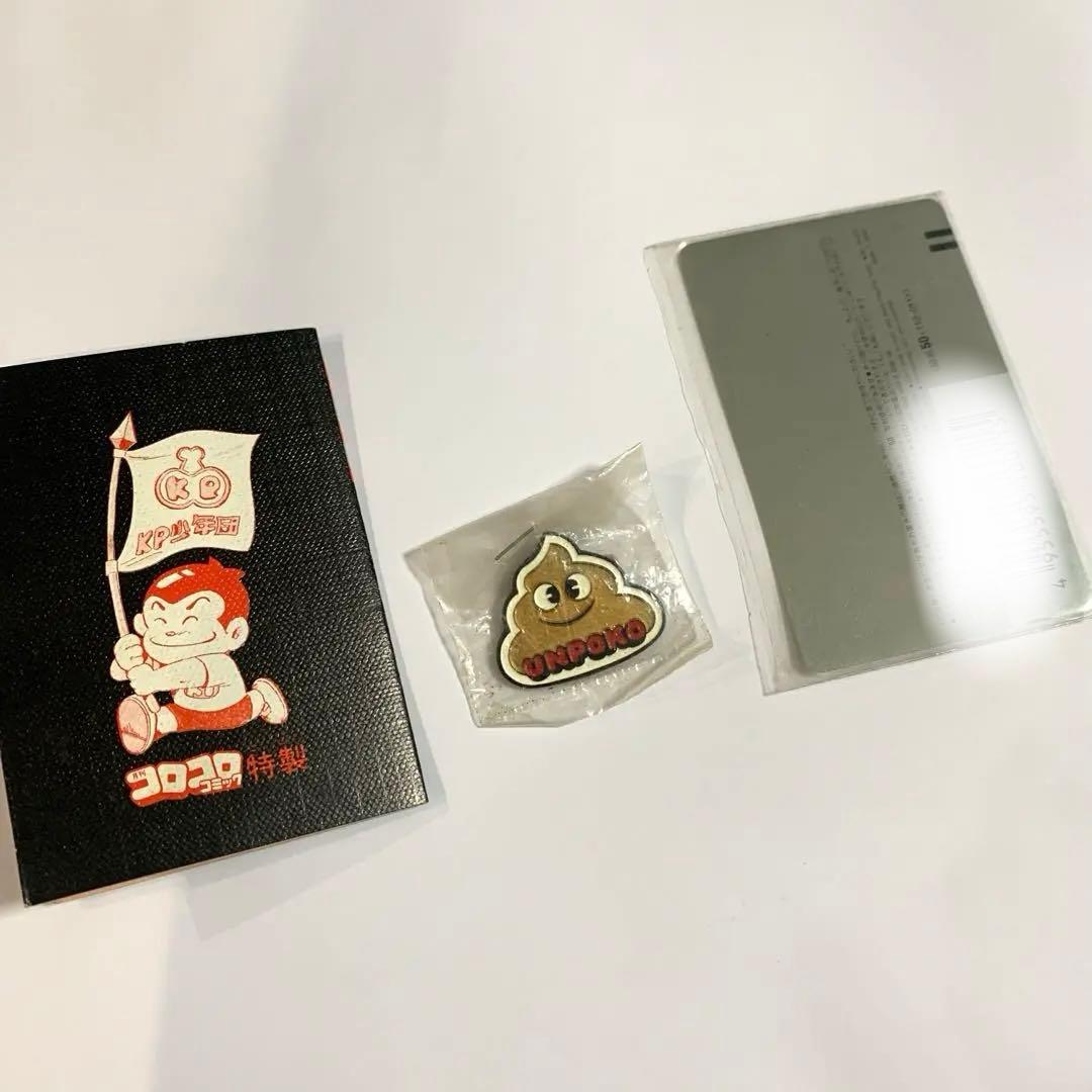 UNPOKO ウンポコバッジ バッチ コロコロコミックス特製 とりいかずよし