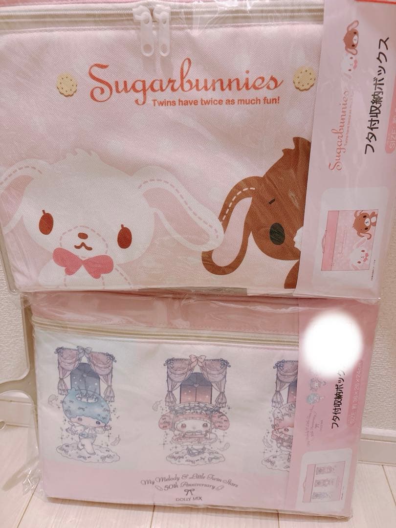 シュガーバニーズ　キキララ　マイメロ　アベイル　収納ボックス サンリオ Avail アベイル シュガーバニーズ 収納ボックス｜Yahoo