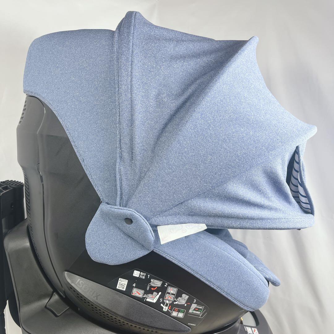 美品 送料無料 エールベベ クルット5i プレミアム ISOFIX 360°