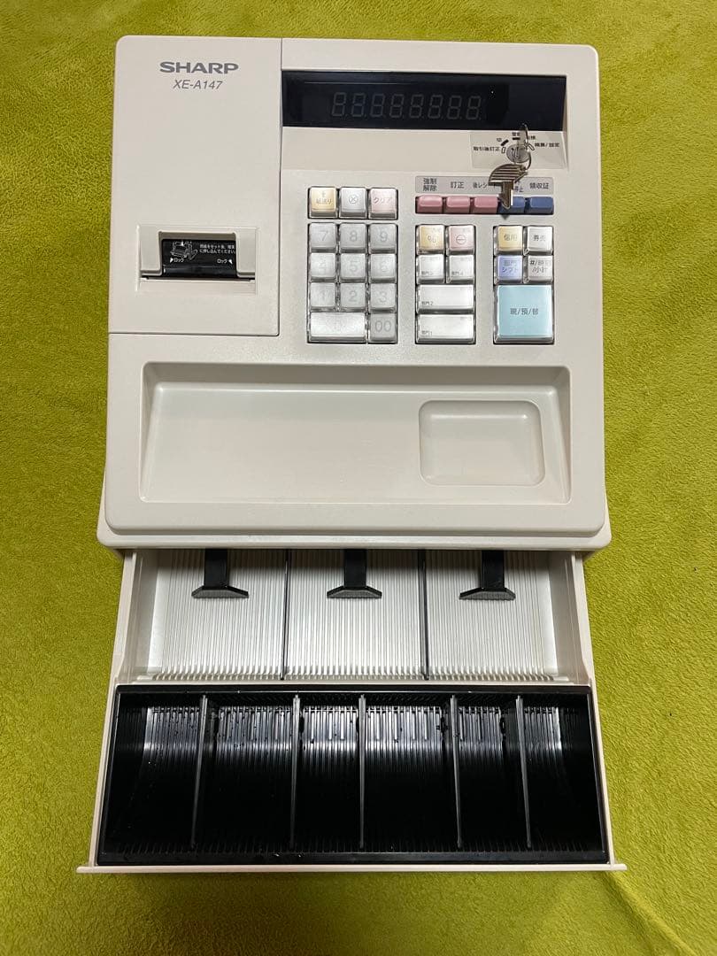 美品 SHARP XE-A147 レジスター ロール紙5巻 セット - メルカリ