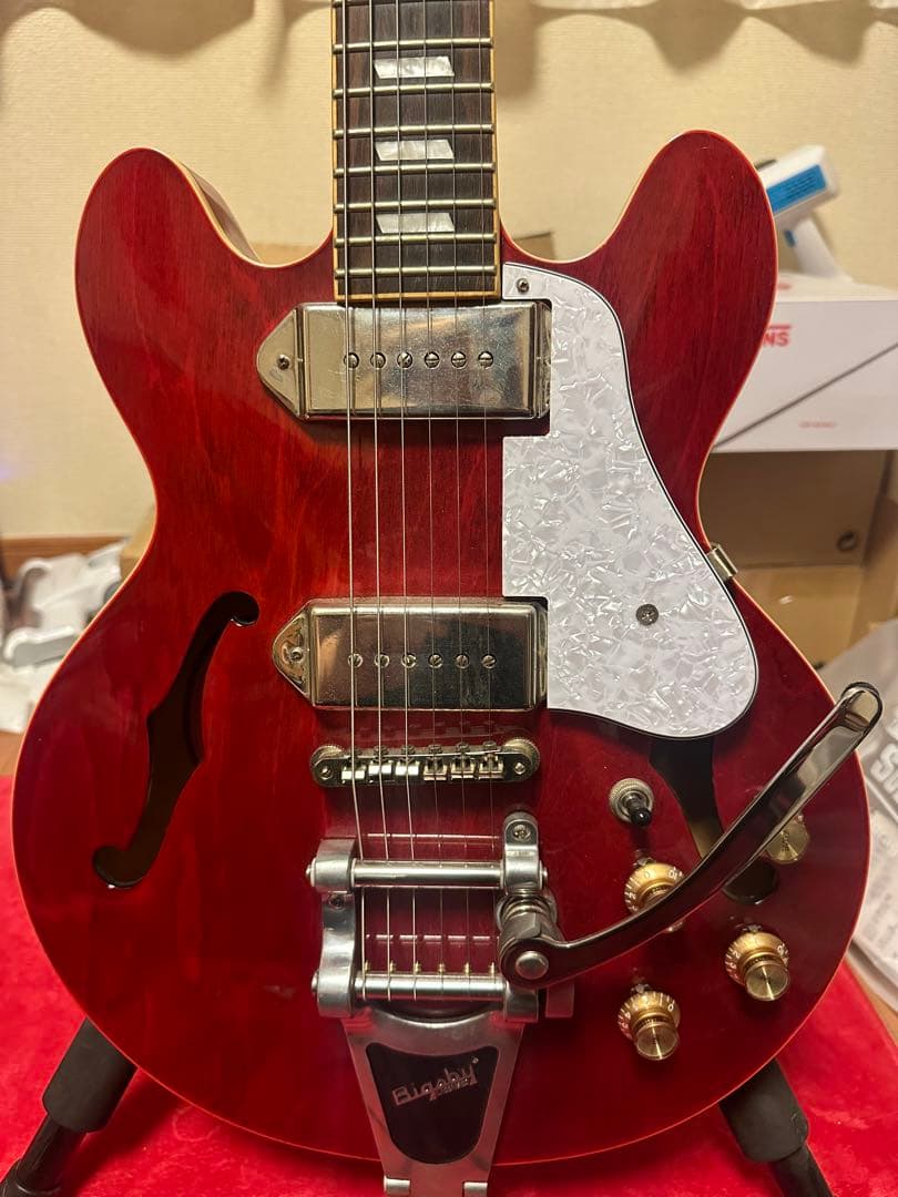 Epiphone カジノクーペエレキギター チェリーギターケース付き