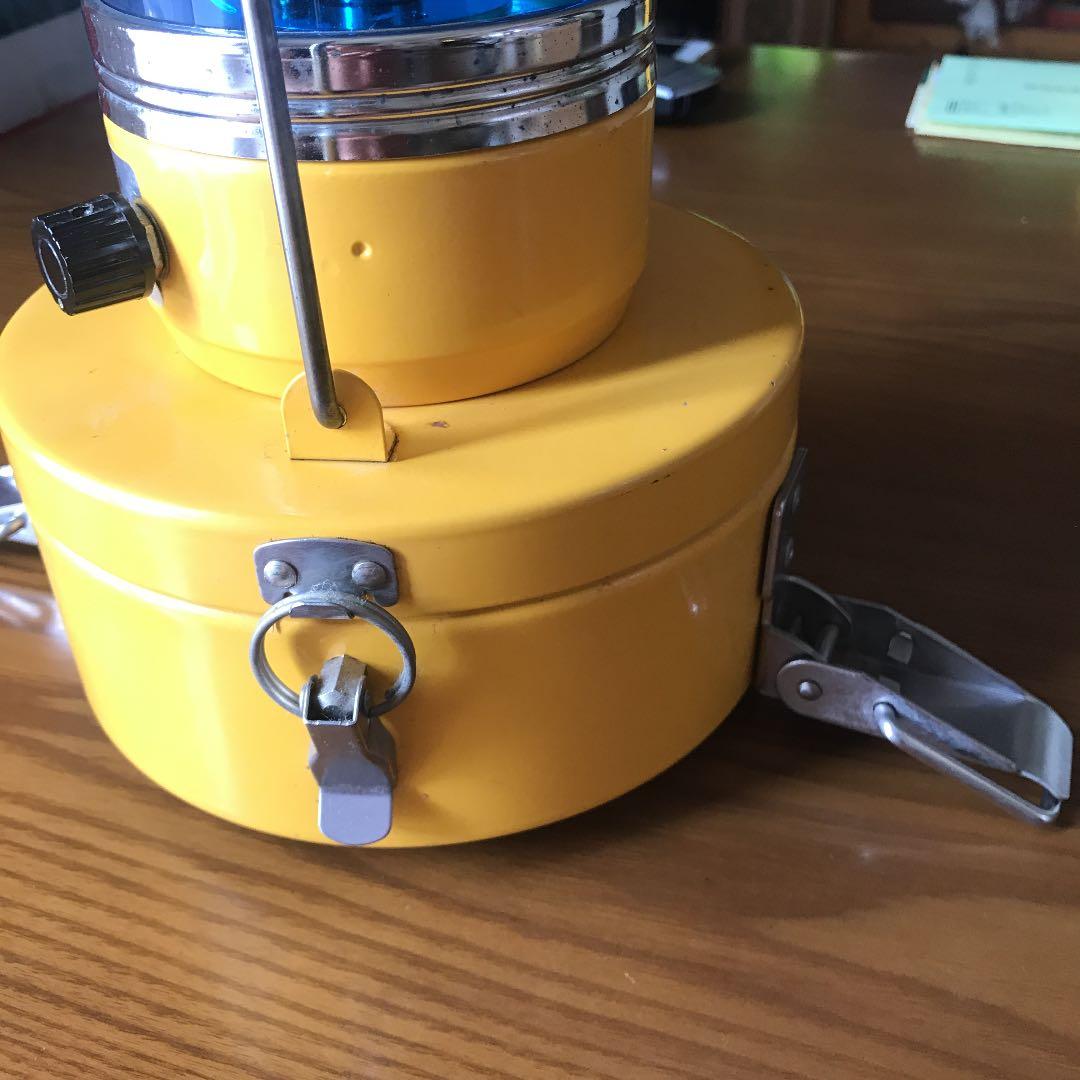 佐々木電機製作所 現PATLITEの電池式 ブザー付き回転灯です