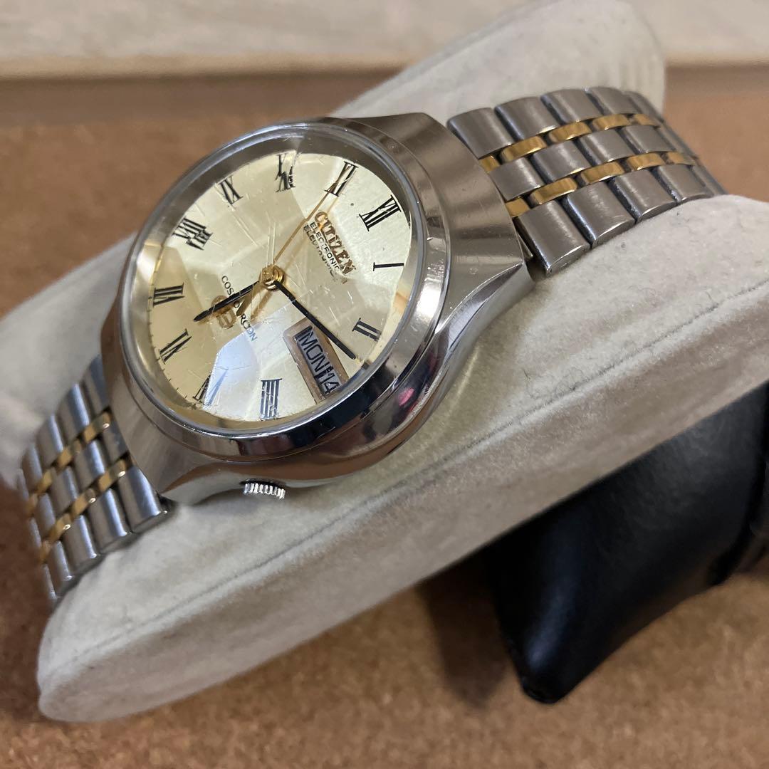 シチズン　コスモトロン　デイデイト　稼動品