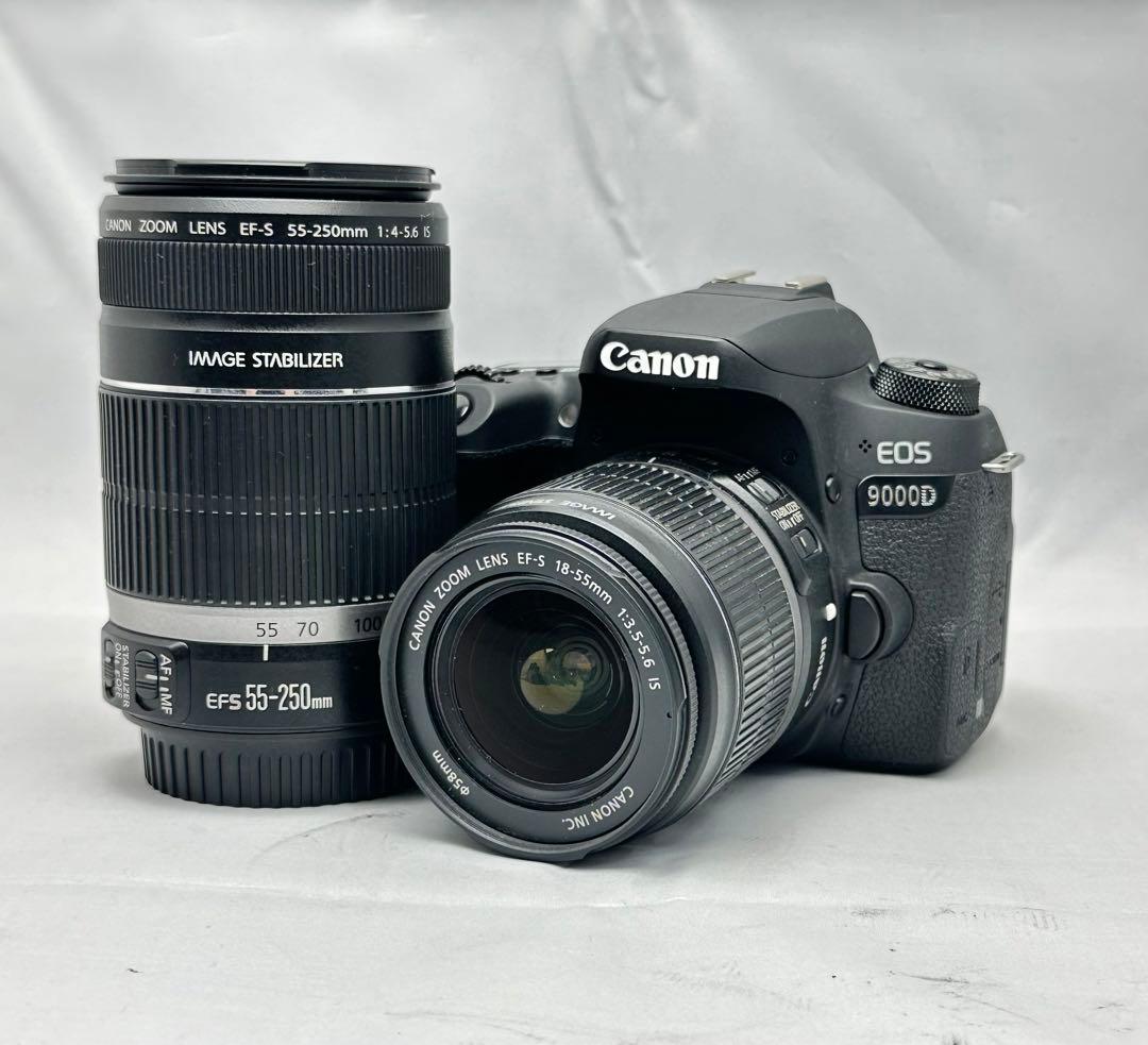 新春SALE！ BU様専用！Canon EOS 9000D ダブルズームレンズキット