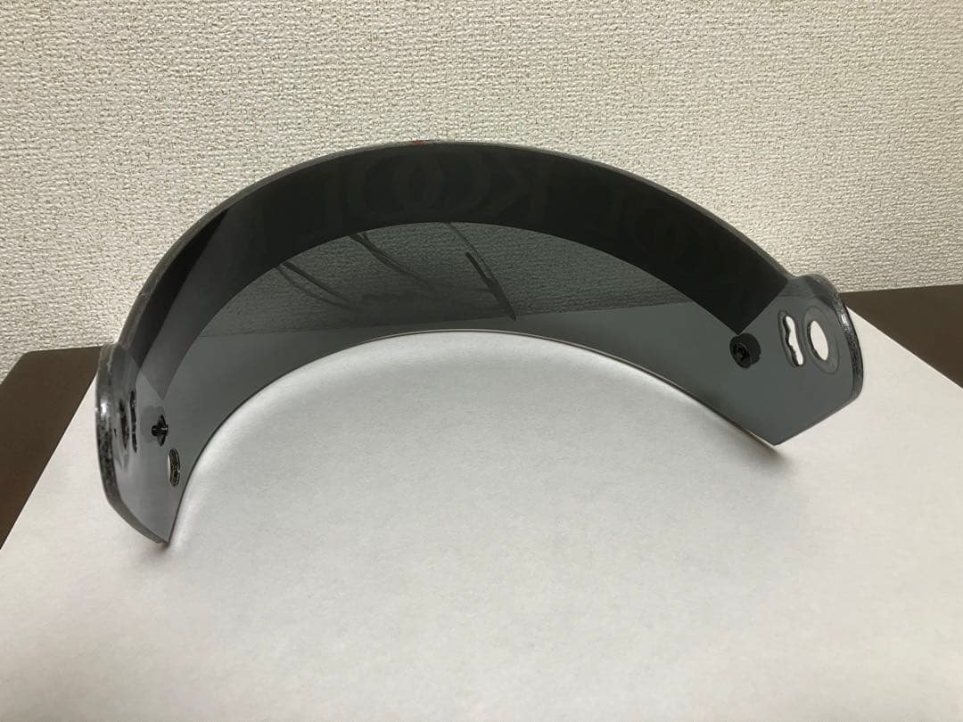 チームKOOLグリーンポール・トレイシーサイン入ヘルメットバイザー