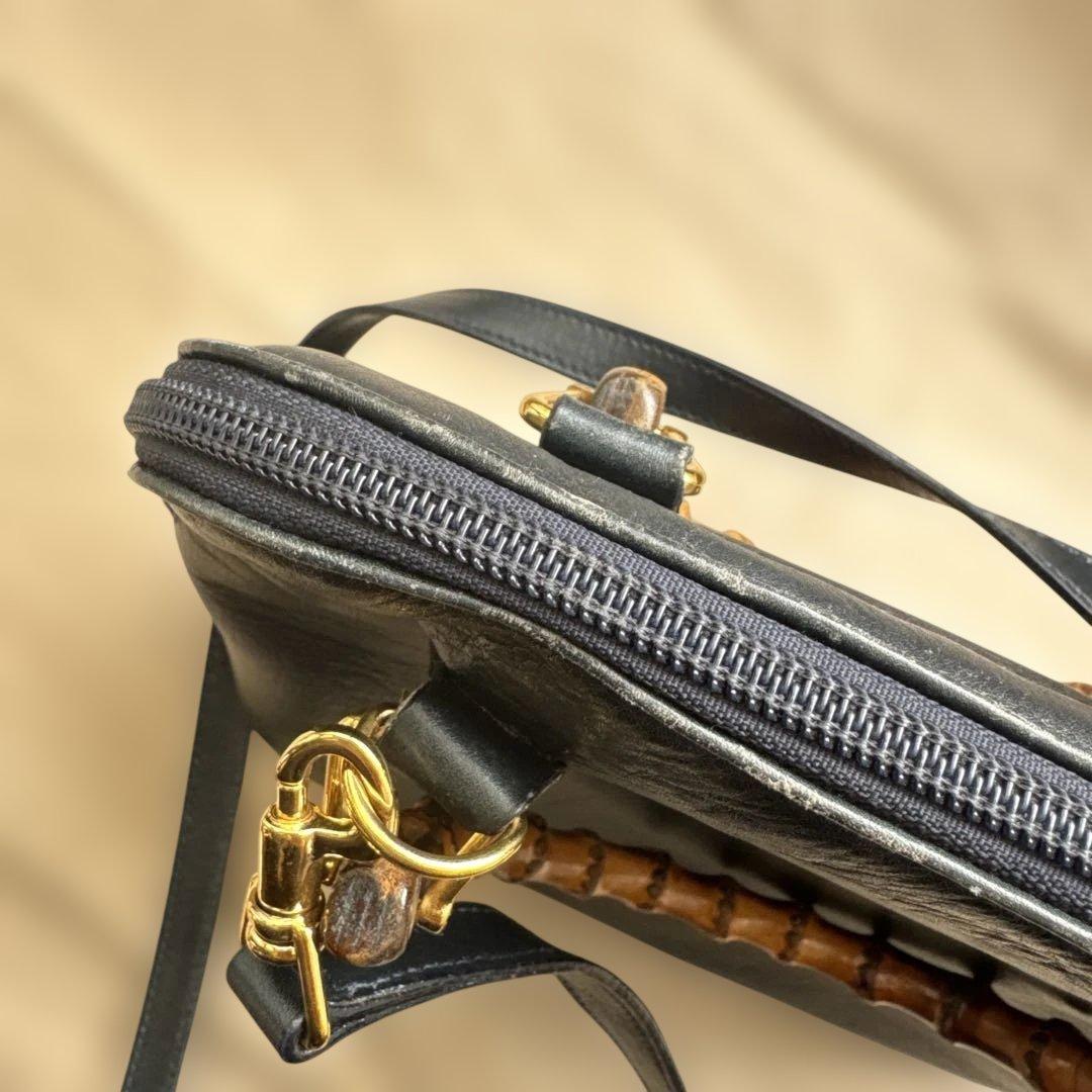 GUCCIバンブーショルダーバッグ