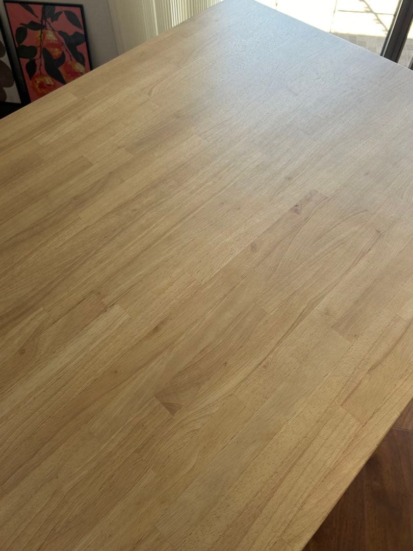 kanademono ダイニングテーブル ラバーウッドA 140×80