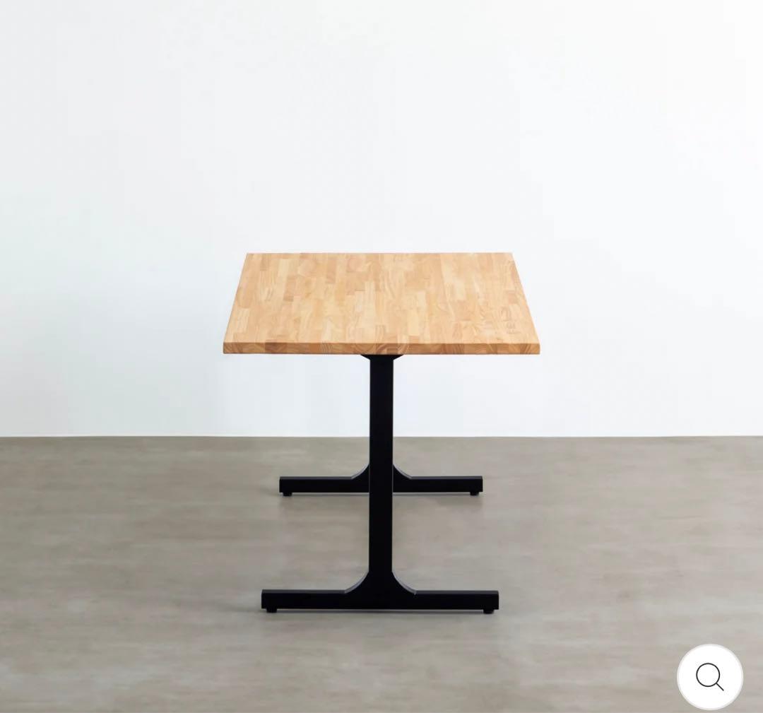 kanademono ダイニングテーブル ラバーウッドA 140×80