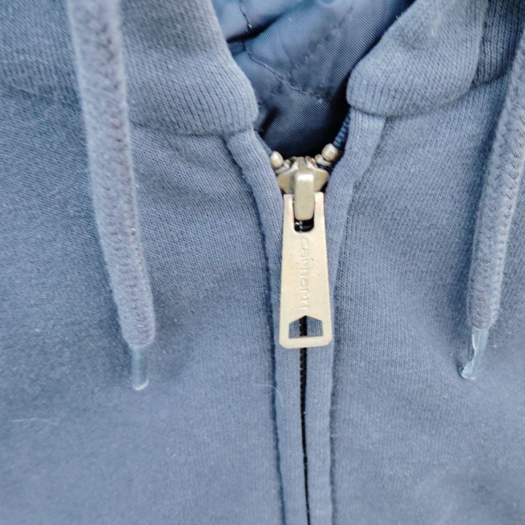 は*や様 レア Carhartt カーハート 裏地キルトフルジップパーカーアクテ