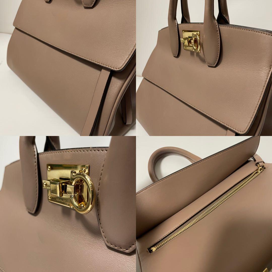 ✨極美品✨　Salvatore Ferragamo スタジオ　ハンドバッグ