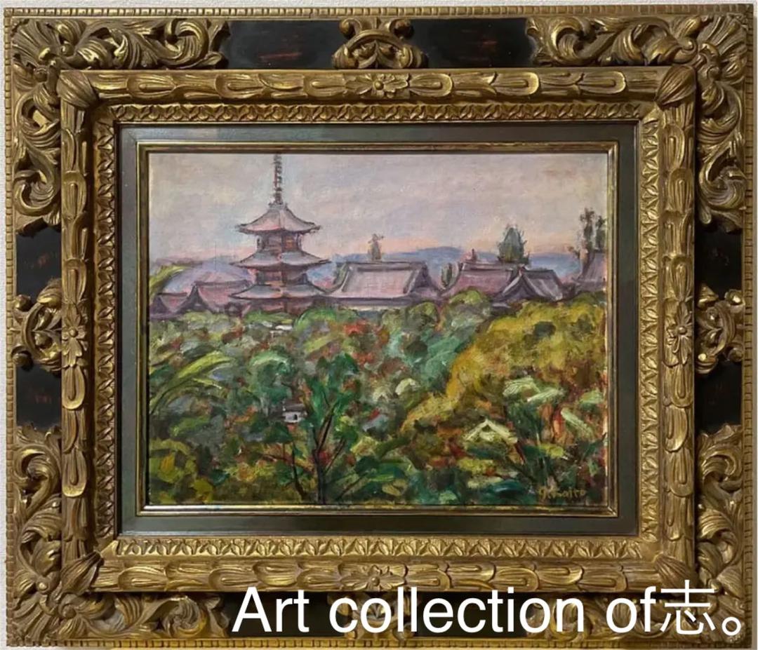 ベルナー(ハインツ・ヴェルナー)水彩画 3738 原画 直筆サイン 百貨店取扱