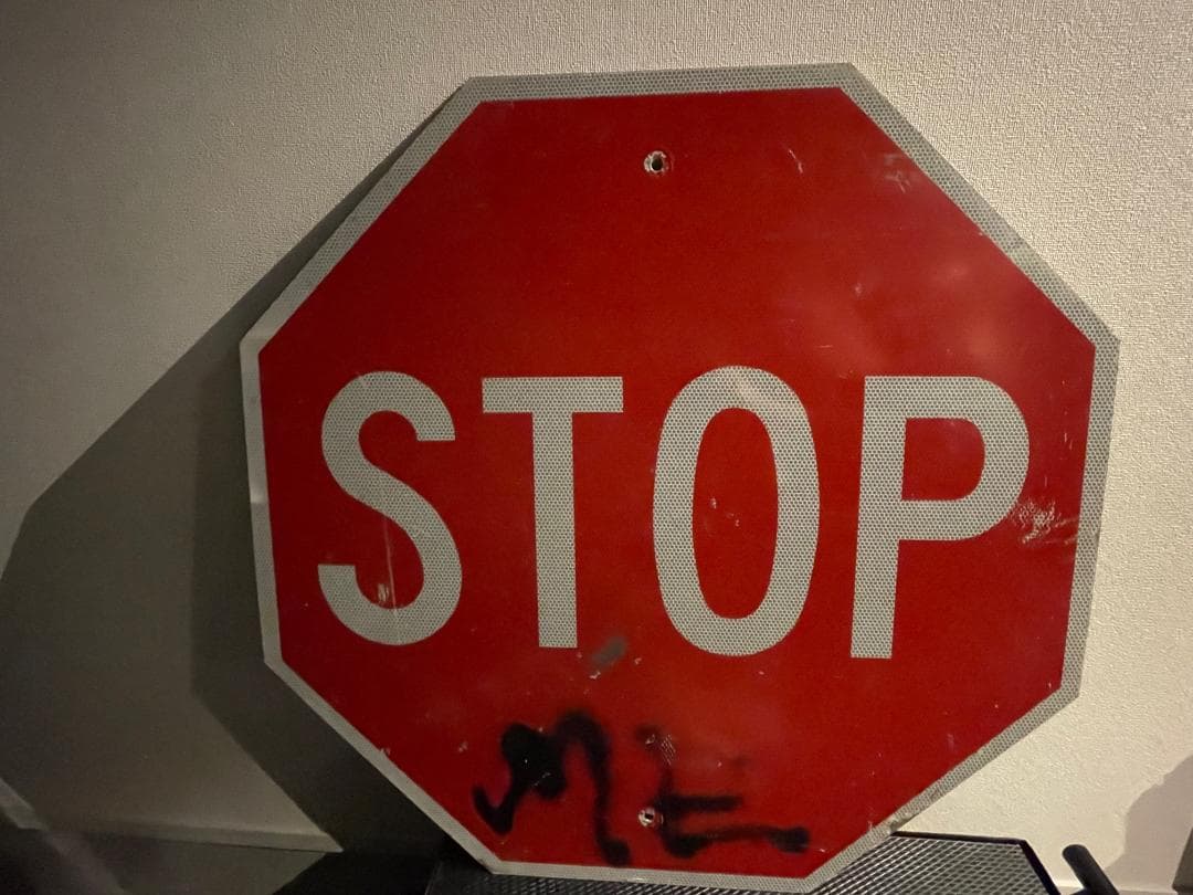 STOP ストップ ロードサイン 大型看板 ガレージ アメリカン雑貨