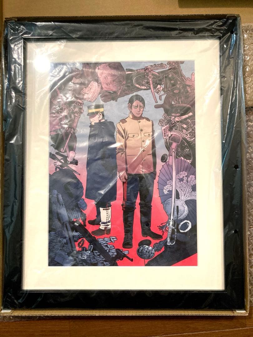 ゴールデンカムイ 額装高精細デジタルカラー 高級複製原画 鯉登少尉