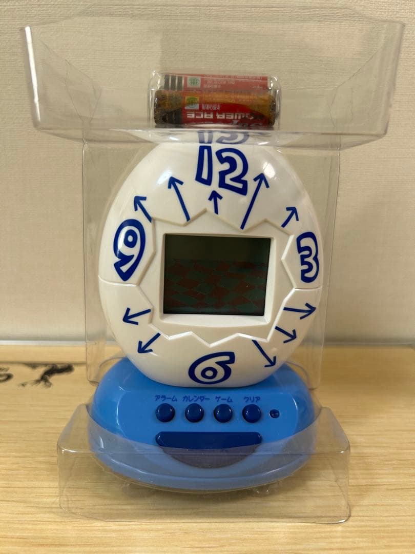 たまごっち　めざまっち 目覚まし時計　新品　白