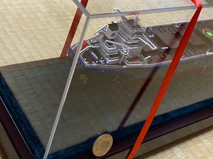 中国山東シッピング18万トンバルク船模型1：600 超レア模型インテリア置物