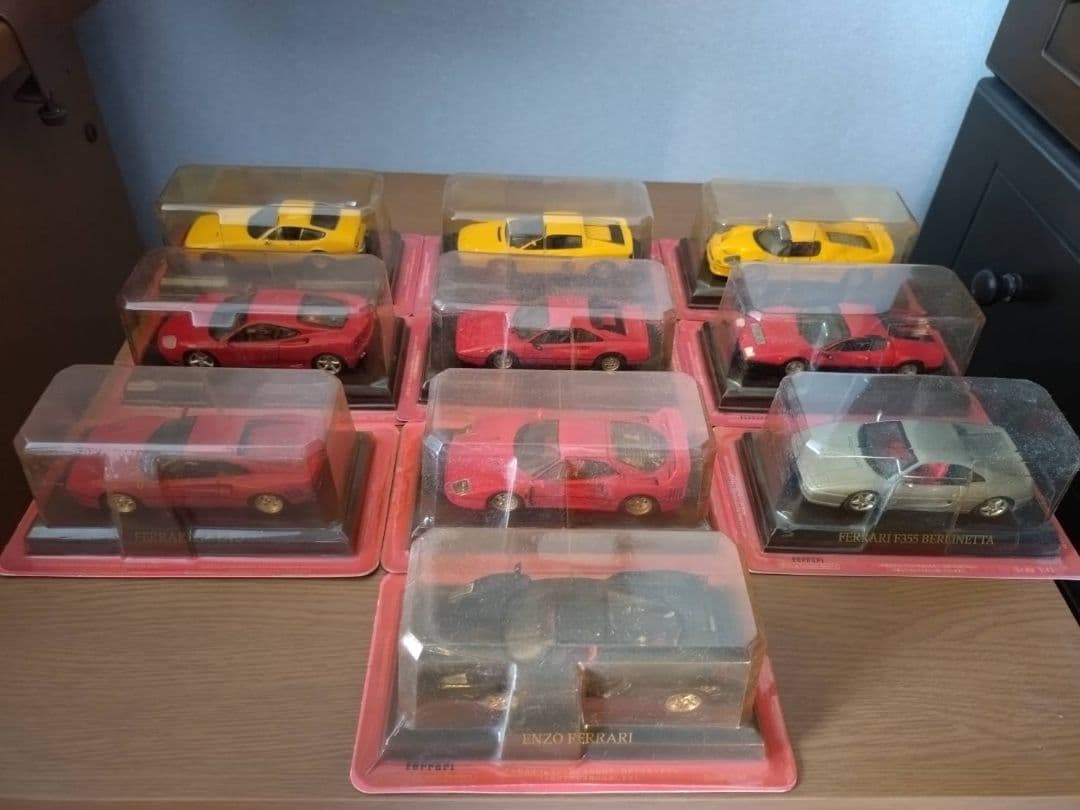 アシェット フェラーリ コレクション 1/43 10種
