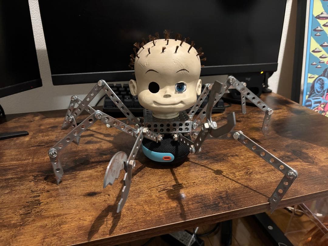 トイストーリー　シド　ベビーフェイス　等身大