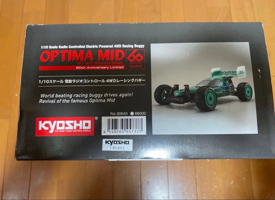アハ【新品未開封】京商 オプティマミッド 87 世界戦スペック 60周年