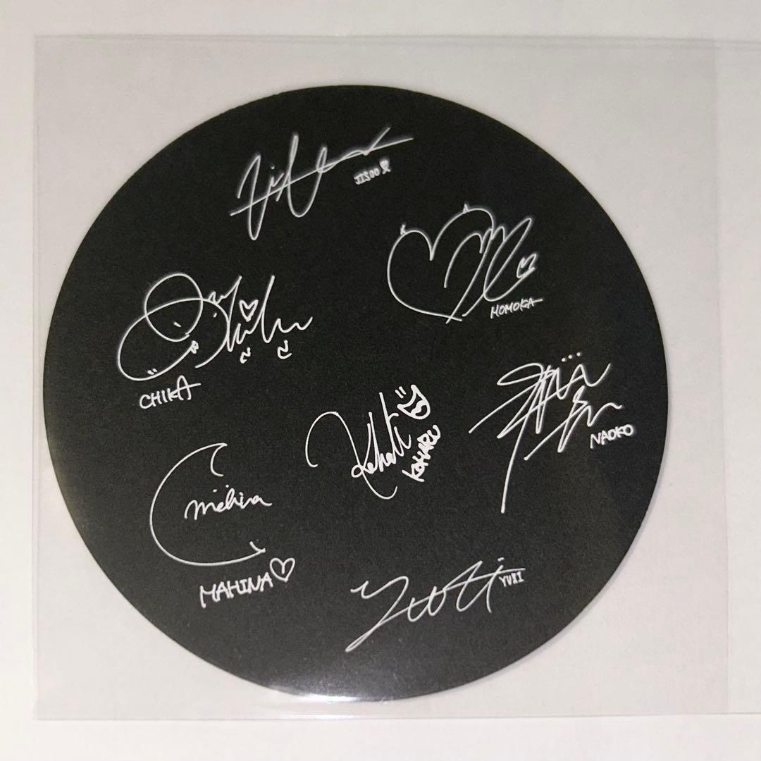 HANA ノノガ サイン入りコースター BMSGカフェ - メルカリ