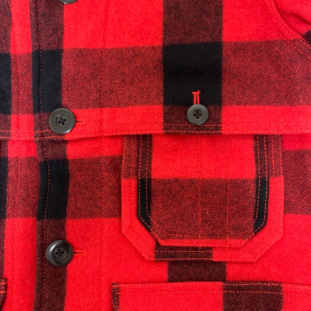 オシュコシュ　マッキーノクルーザー　赤×黒　タータンチェック　アーカイブ