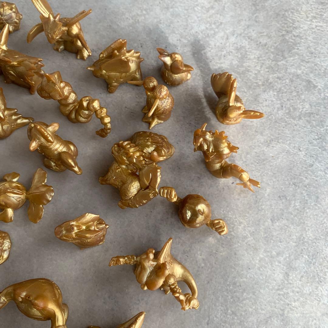 ポケモン フィギュア フルカラーコレクション 金銀 まとめ売り 69個 任天堂