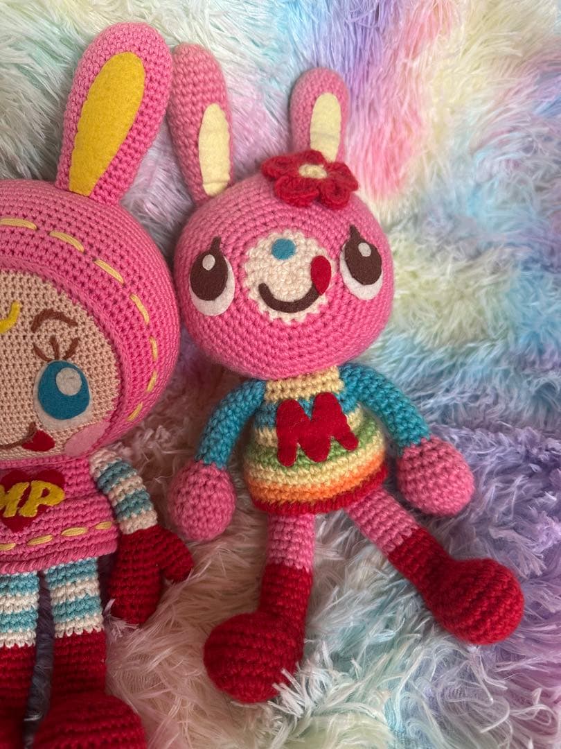 メゾピアノmezzo ベリエ　ぬいぐるみ ウサギキャラクター 3体セット