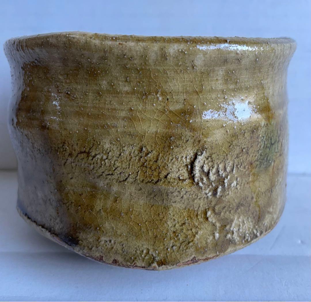加藤釥　黄瀬戸茶碗