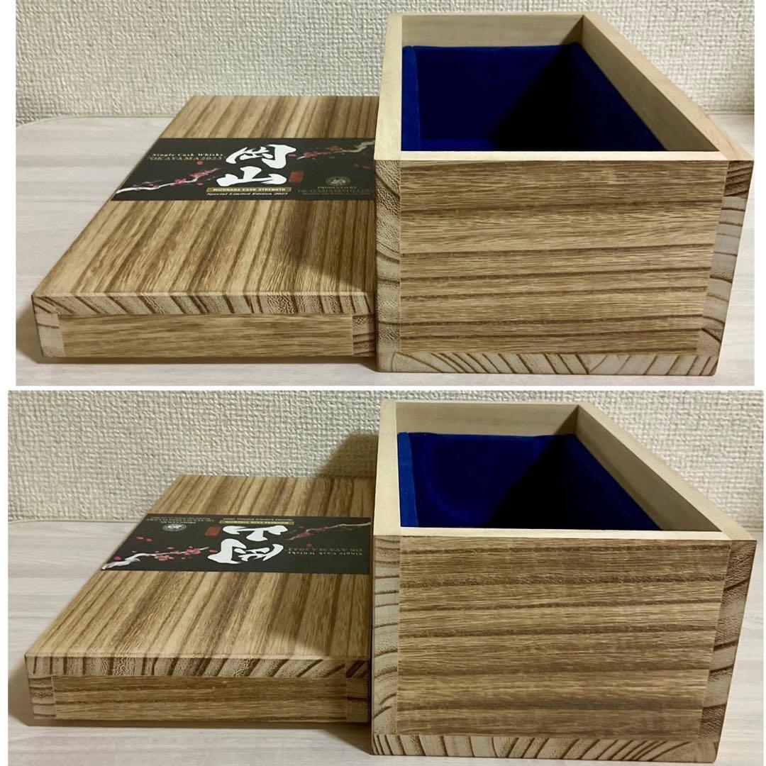 限定115本】岡山 ミズナラ カスクストレングス 60％ 700ml 未開栓