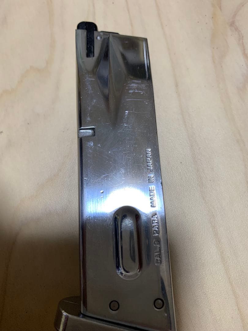 廃盤 東京マルイM9A1クロームステンレス　ガスブローバック