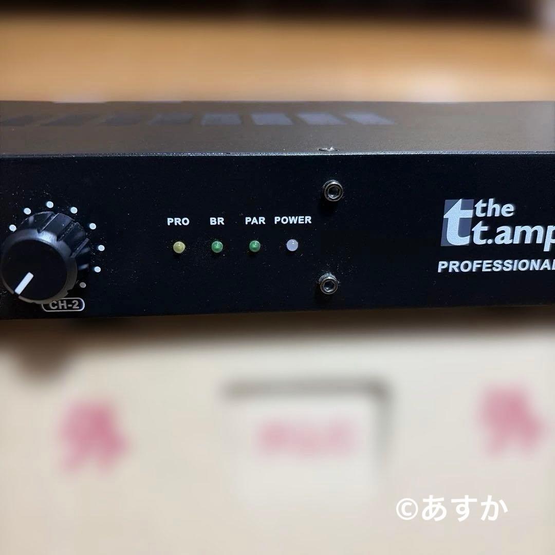 thomann S-75mk2 パワーアンプ ドイツ製パワーアンプ thomann S-75mk2